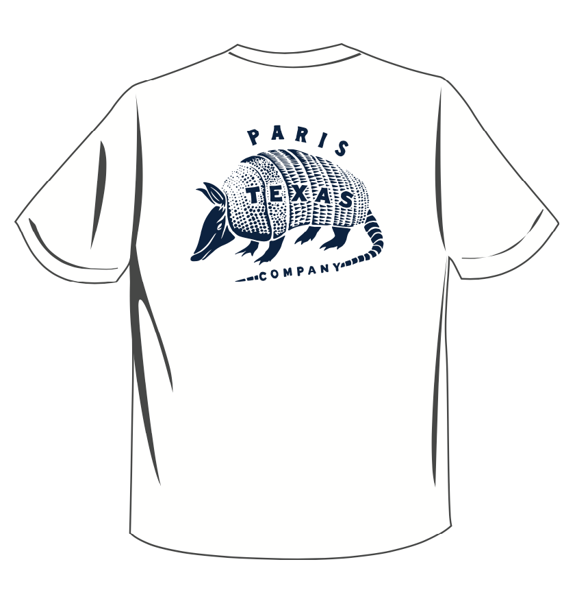 Youth Armadillo T-Shirt - White Youth Armadillo T-Shirt - White