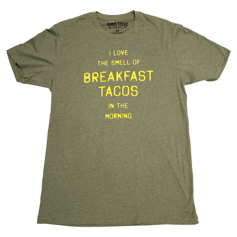 You Had Me At Breakfast Tacos T-Shirt - Navy