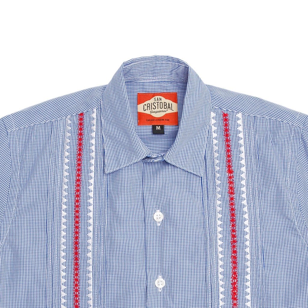 Star Spangled Boys Guayabera Star_Spangled_Boys_Guayabera_Mexican_Shirt_for_Men