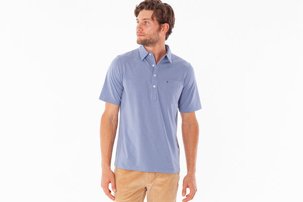 Stretch Players Shirt - Sunwashed Blue