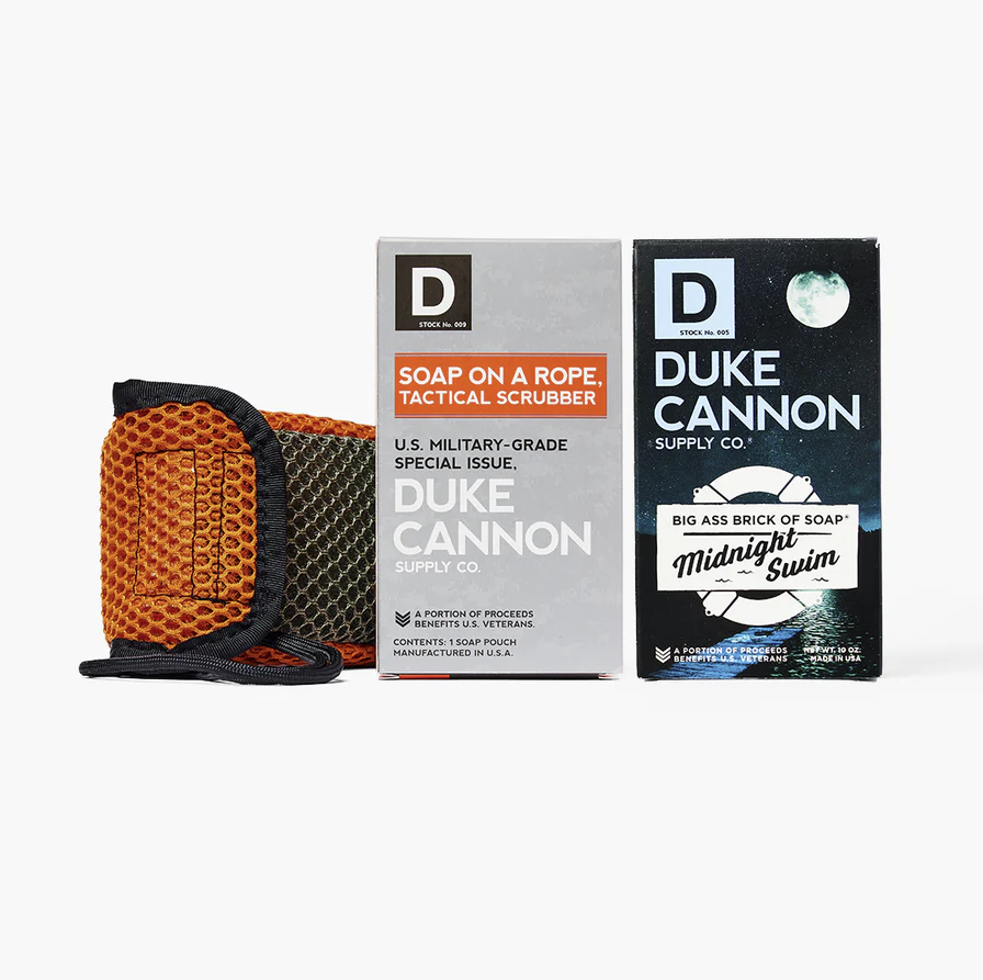 Tactical Scrubber + Soap Gift Set - Midnight Swim Tactical Scrubber + Soap Gift Set - Midnight Swim