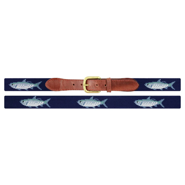 Tarpon Needlepoint Belt