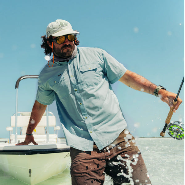 The Antilles Original Short Sleeve - Washed Teal