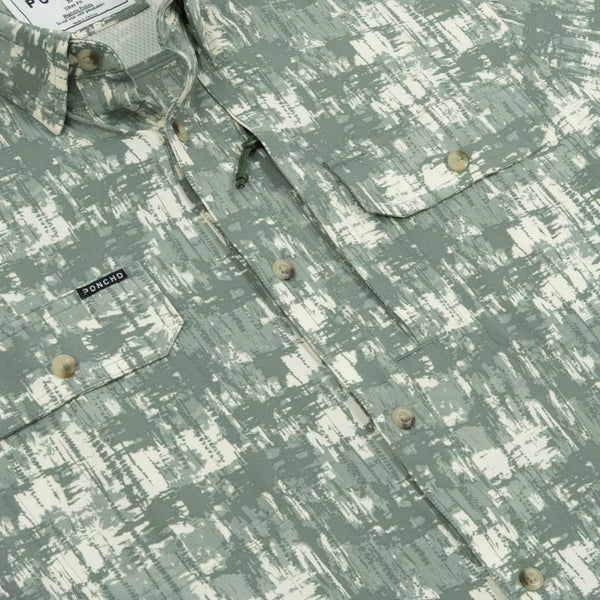 The Chicken on a Hook Original Short Sleeve - Green Swamp Camo