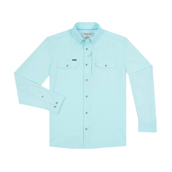 The Client Shirt Original Long Sleeve - Teal