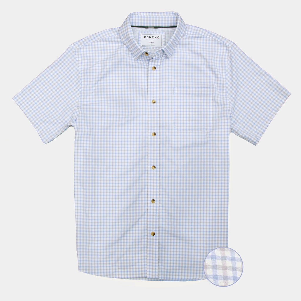 The Jubilee Ultra-Lite Short Sleeve - Blue and Grey The Jubilee Ultra-Lite Short Sleeve - Blue and Grey