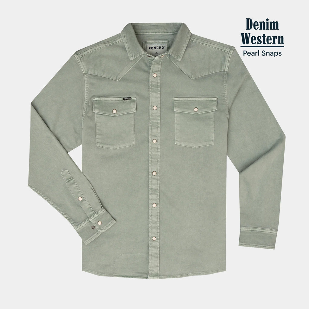The Ventura Denim Western - Sage Brush The Ventura Denim Western - Sage Brush