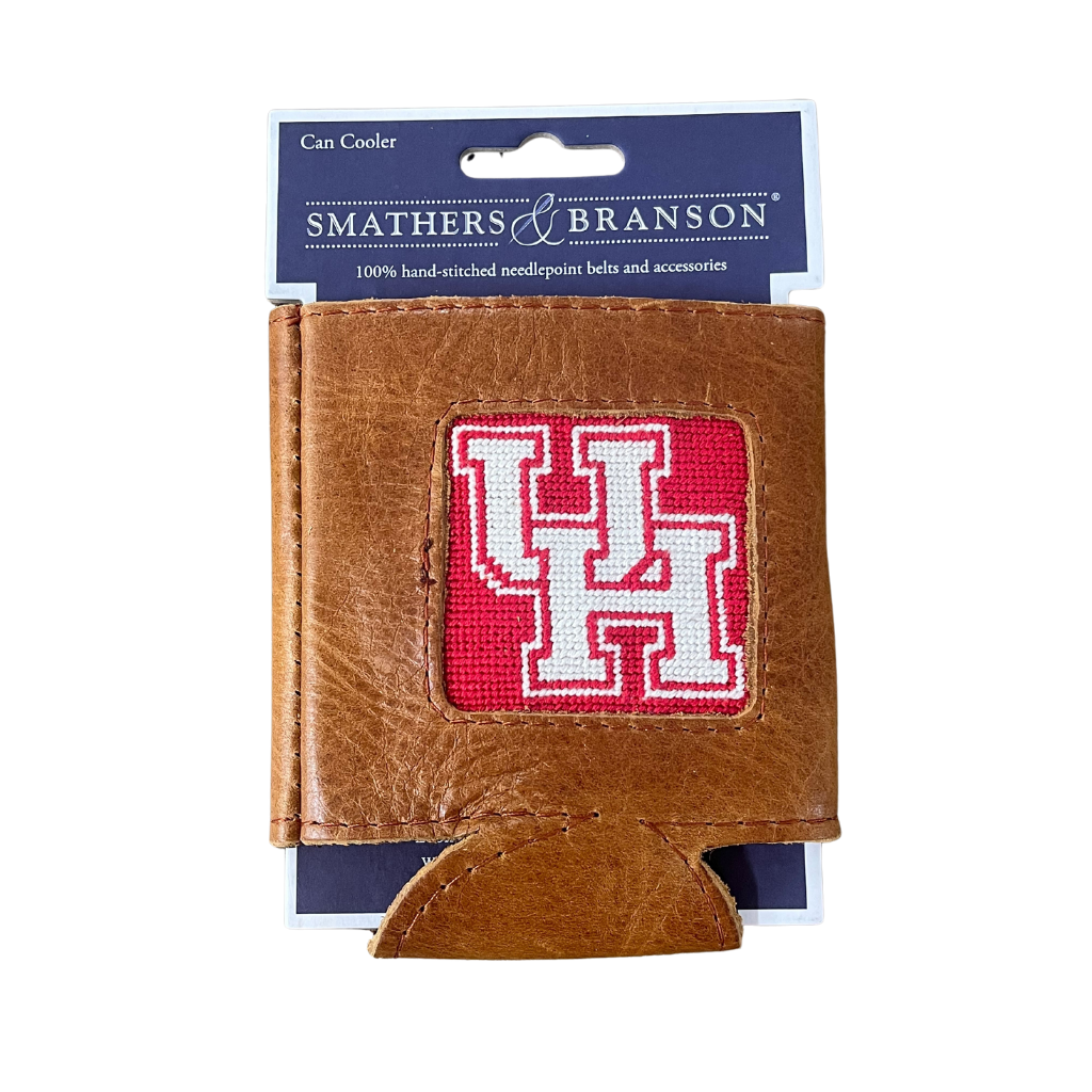 University of Houston Needlepoint Can Cooler University of Houston Needlepoint Can Cooler