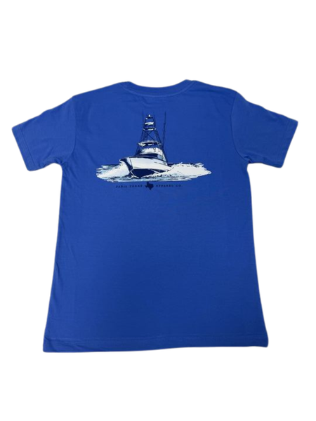 Youth Deep Sea Boat T-Shirt - Marine