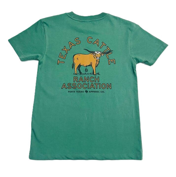 Youth Cattle Ranch T-Shirt - Pine