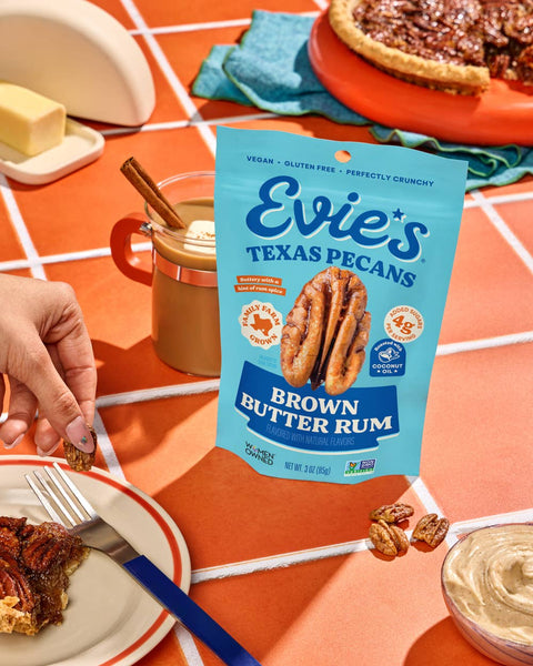 Brown Butter Rum Candied Pecans | Spring & Easter Snack