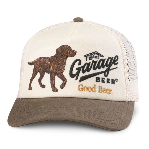 Garage Beer Remington Hat - Ivory / Brown