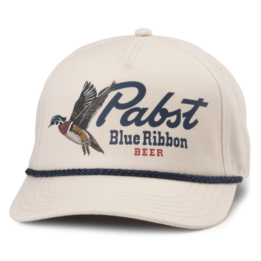 Canvas Cappy Pabst Hat - Ivory Canvas Cappy Pabst Hat - Ivory