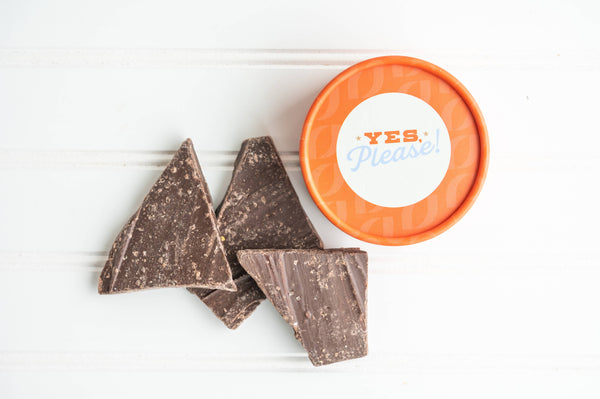 Dark Chocolate Salted Caramel Bark