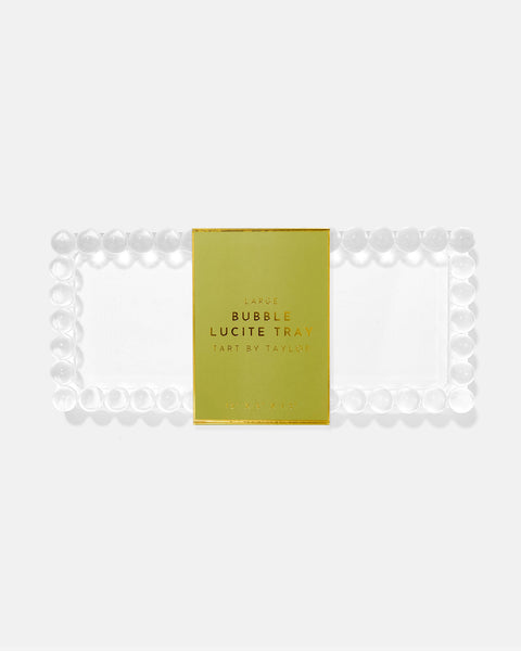 Large Bubble Lucite Tray
