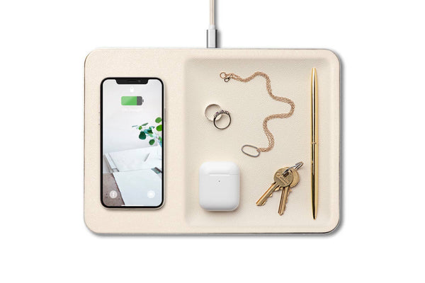 CATCH:3 - Wireless Charger with Valet Tray