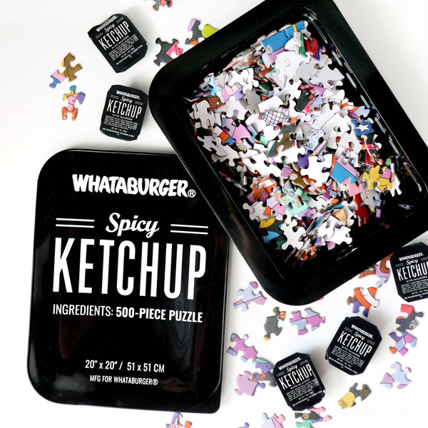 Whataburger Spicy Ketchup Puzzle: 500-Piece Puzzle