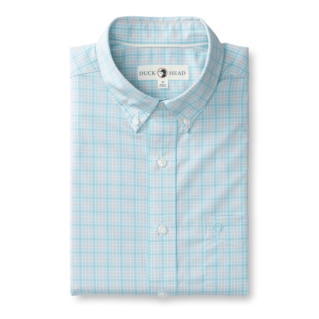 Trent Plaid Performance Poplin Sport Shirt - Meadowbrook Trent Plaid Performance Poplin Sport Shirt - Meadowbrook