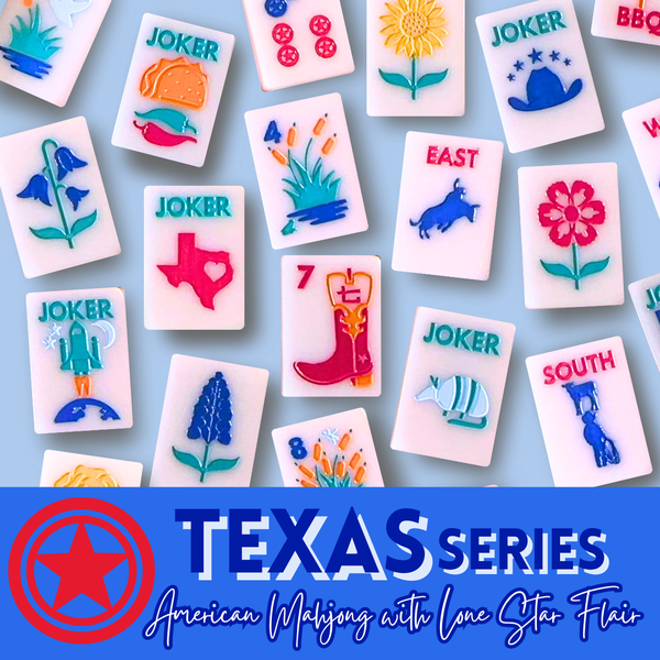 The Texas Series Mahjong Tiles