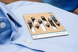 2.0" Power Stays Magnetic Collar Stays - 3 Pair