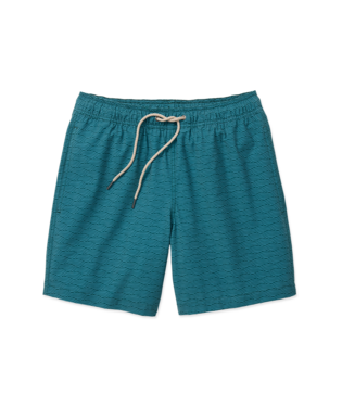 Bayberry Trunk - Green Waves