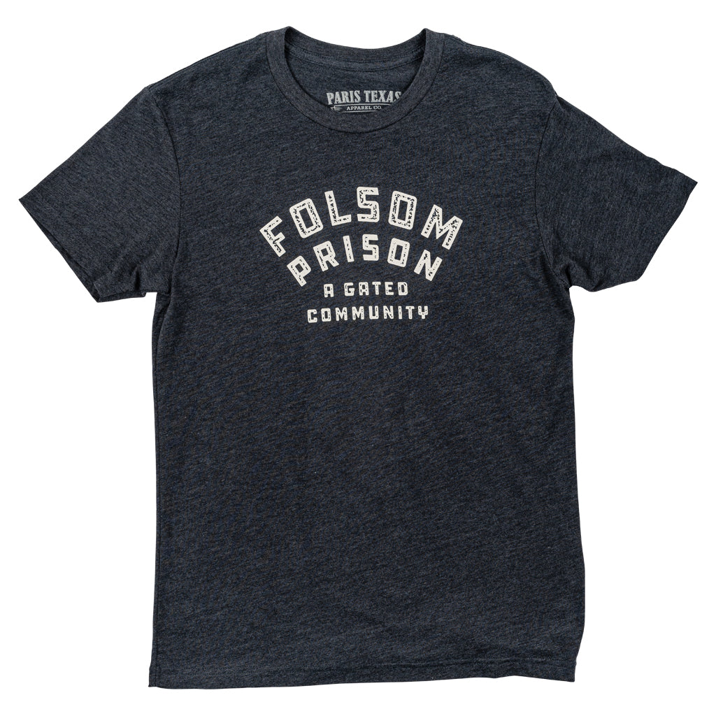Folsom Prison T-Shirt - Charcoal Folsom Prison T-Shirt - Charcoal