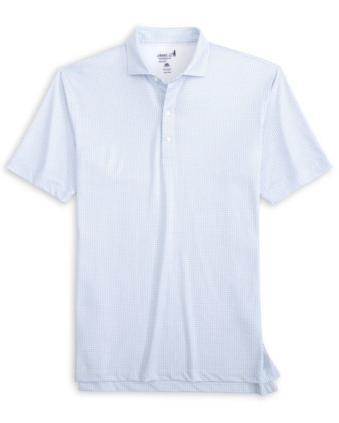 Tee Time Jersey Polo - Barrels Blue