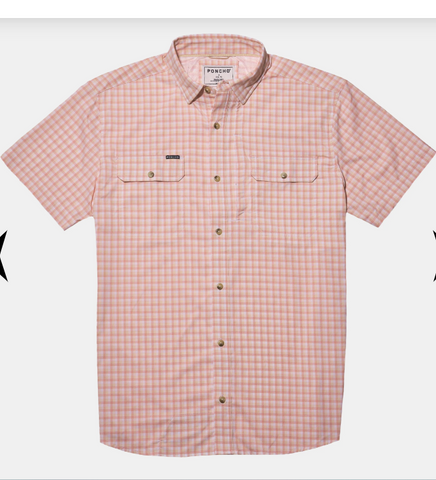 The Mud Bug Original Short Sleeve - Crawfish Red Plaid