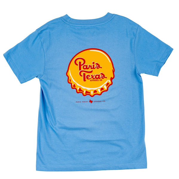 Youth Bottle Cap T-Shirt - Azure