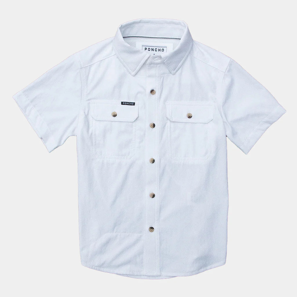 Youth Ballyhoo Original Short Sleeve - White Youth Ballyhoo Original Short Sleeve - White