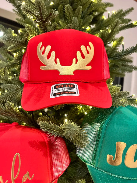 Reindeer Foam Trucker Hat