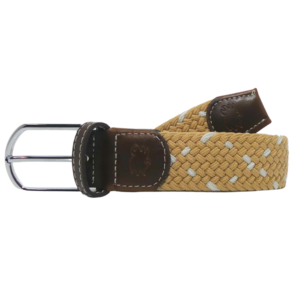The Monterey Two Toned Woven Stretch Belt The Monterey Two Toned Woven Stretch Belt