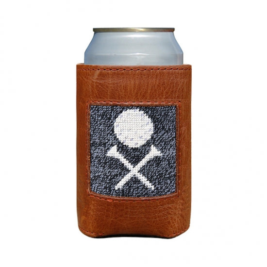 Scratch Golf Needlepoint Can Cooler