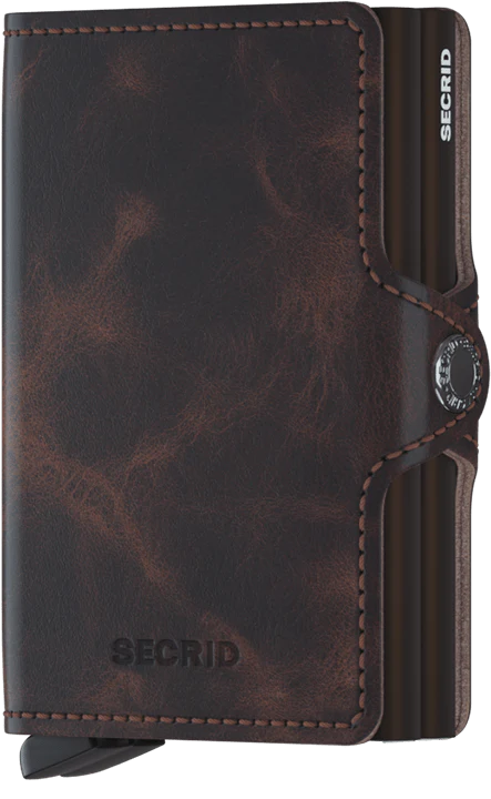Twinwallet - Vintage Chocolate Twinwallet - Vintage Chocolate