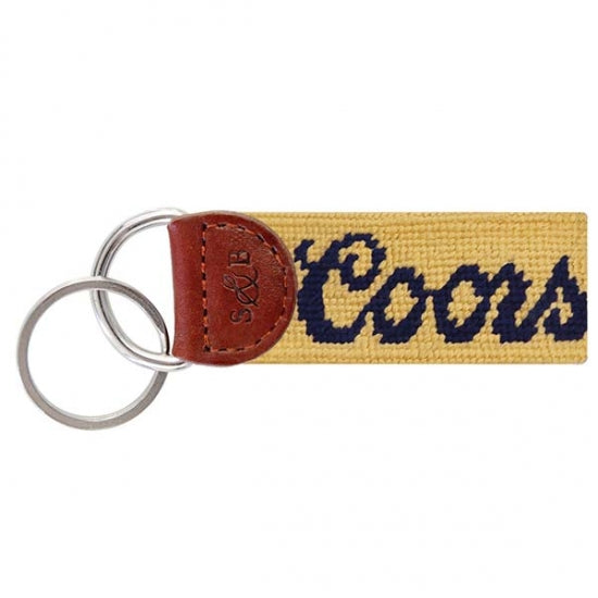Coors Needlepoint Key Fob Coors Needlepoint Key Fob