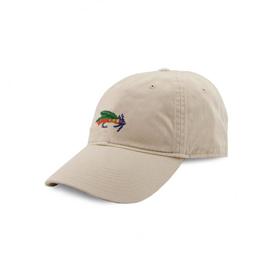 Fishing Fly Needlepoint Hat - Stone Fishing Fly Needlepoint Hat - Stone