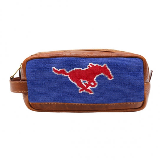 SMU Needlepoint Toiletry Bag SMU Needlepoint Toiletry Bag