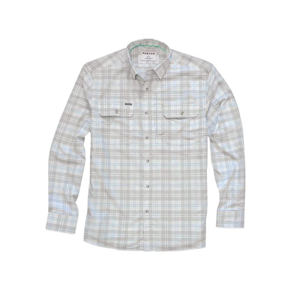 The Snowcat Original Flannel Shirt - White Plaid