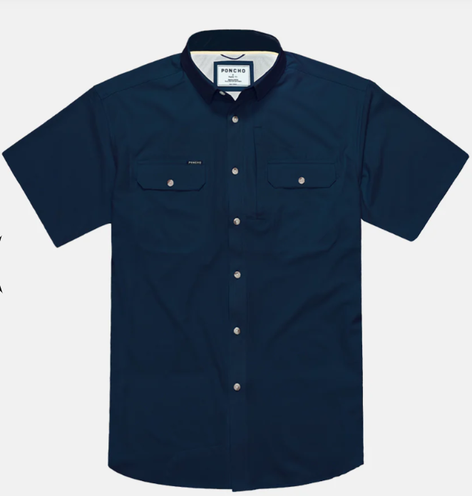 The Captain Original Short Sleeve - Navy The Captain Original Short Sleeve - Navy
