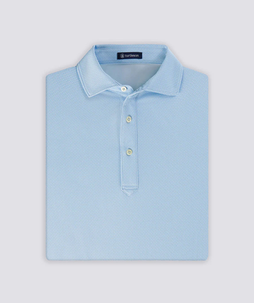 Chris Performance Polo - Luxe Blue Chris Performance Polo - Luxe Blue