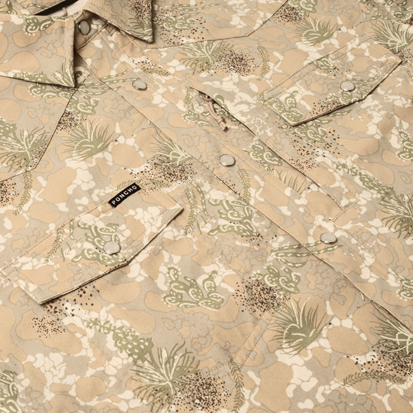 The Carrizo Western Short Sleeve - South Texas Camo