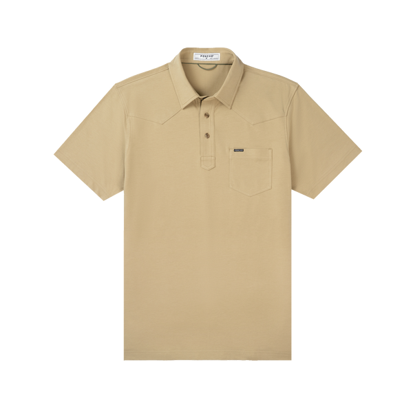 The 410 Western Field Polo - Tan