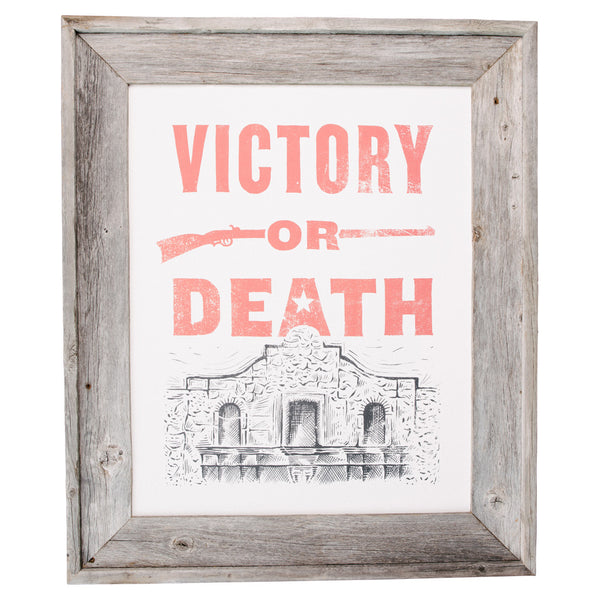 Victory or Death Print