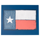 Lone Star Flag Print