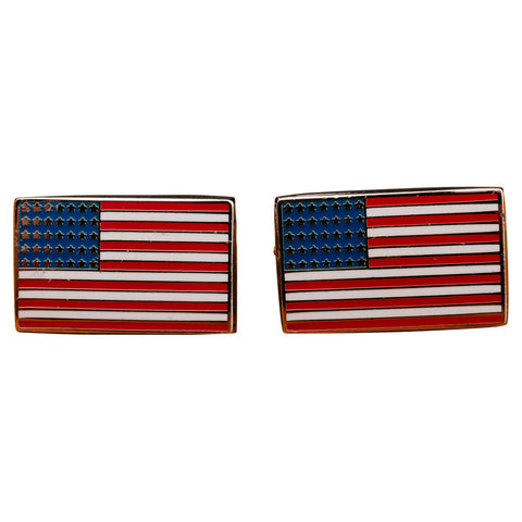 American Flag Cufflinks