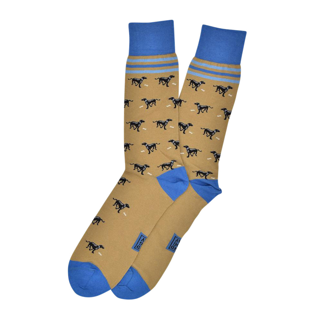 Lucky Labs Socks - Tan Bird Dog Bay Lucky Labs Socks - Tan