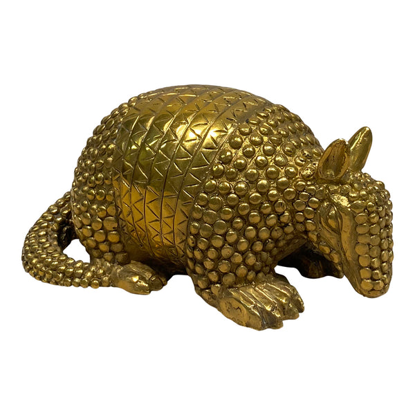 Armadillo Brass Sculptural Object