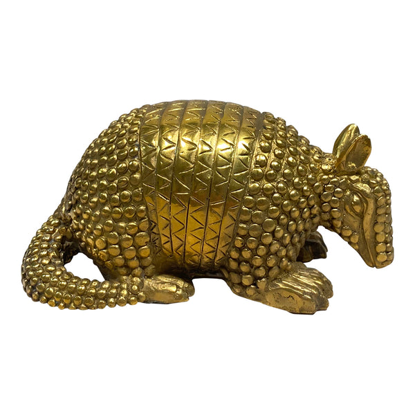 Armadillo Brass Sculptural Object