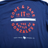 Come and Take It Pocket T-Shirt - Navy