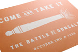 come and take it ut austin print